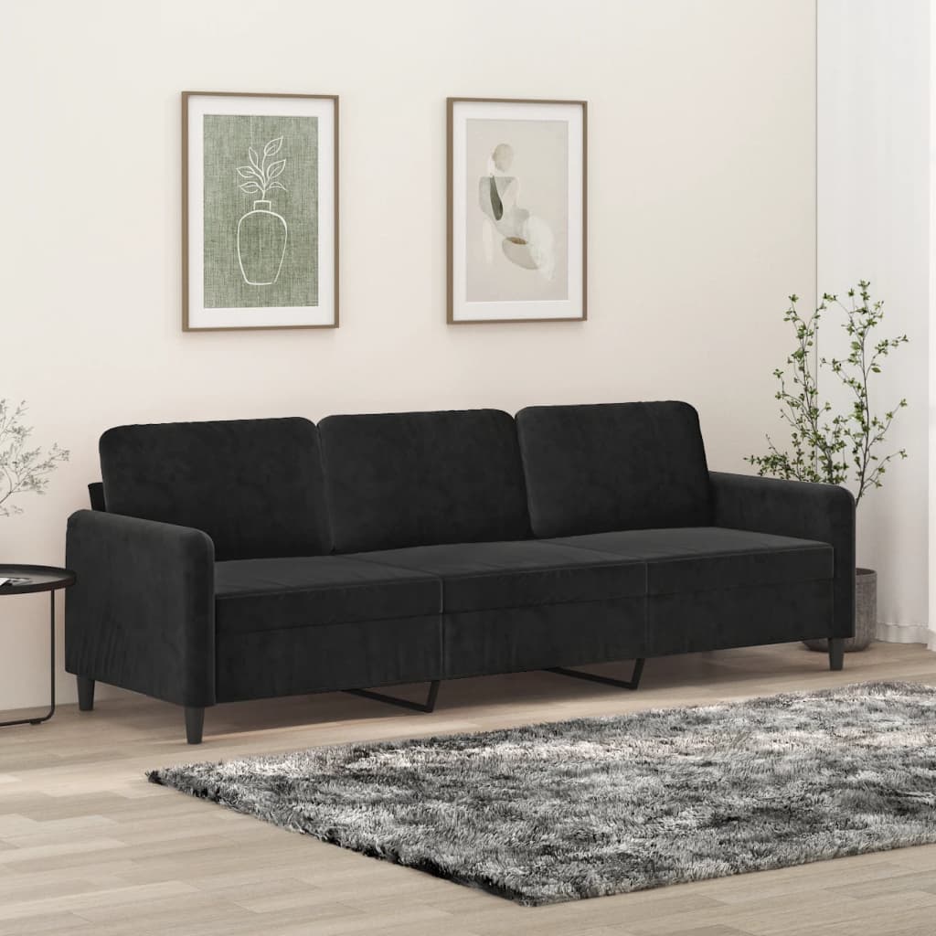 vidaXL Fauteuil 60 cm fluweel lichtgrijs