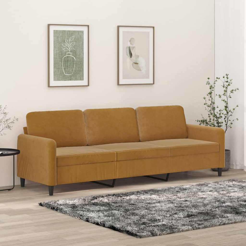 vidaXL Fauteuil 60 cm fluweel lichtgrijs