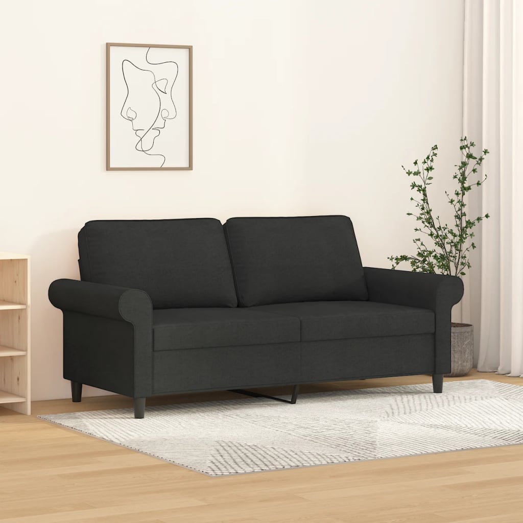 vidaXL Fauteuil 60 cm stof lichtgrijs