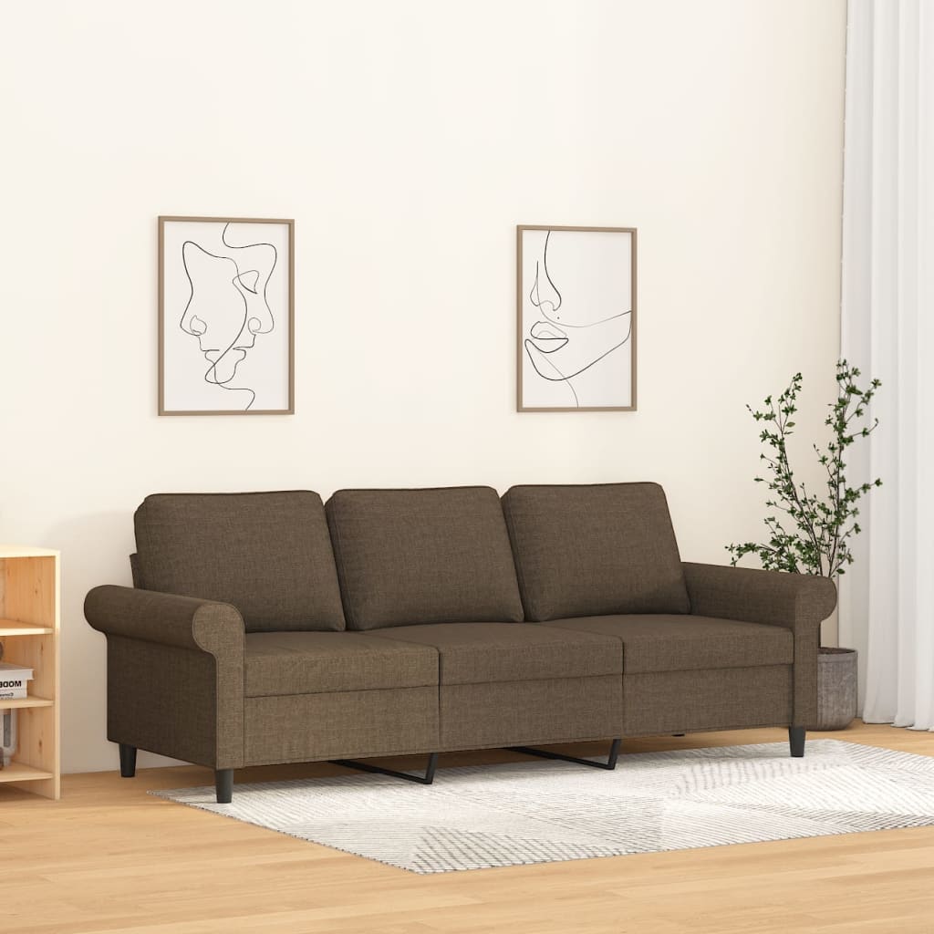 vidaXL Fauteuil 60 cm stof lichtgrijs