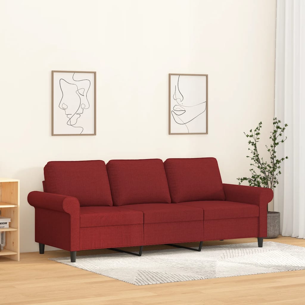 vidaXL Fauteuil 60 cm stof lichtgrijs