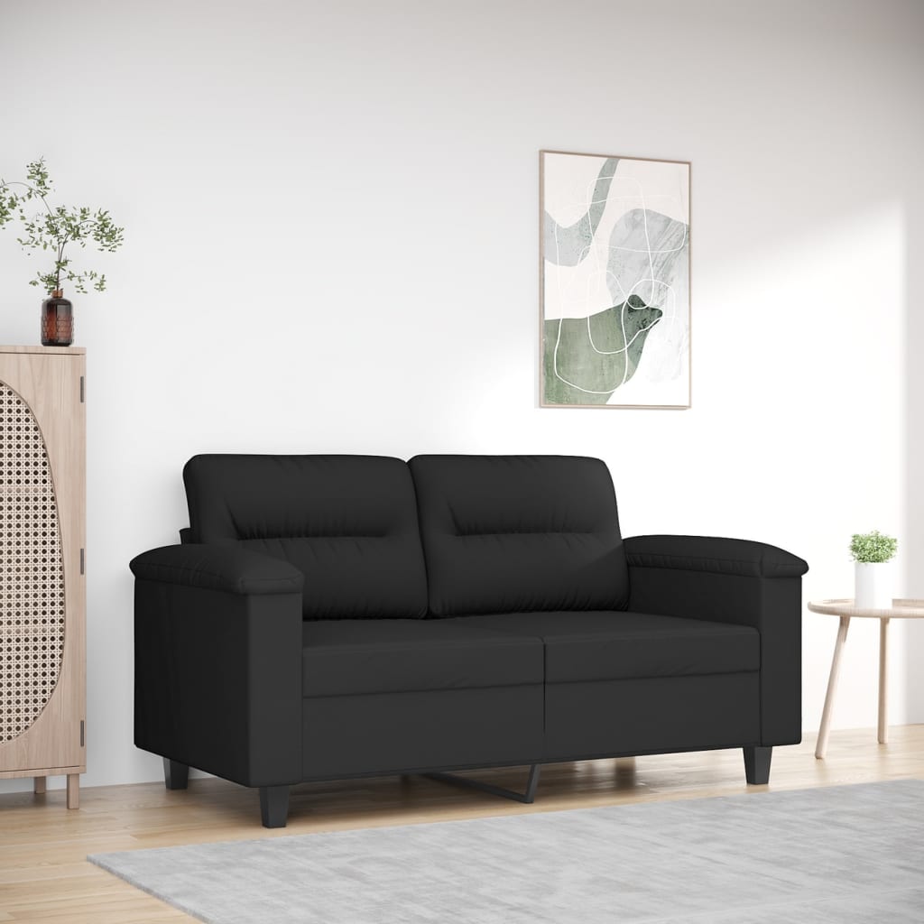 vidaXL Fauteuil 60 cm microvezelstof lichtgrijs