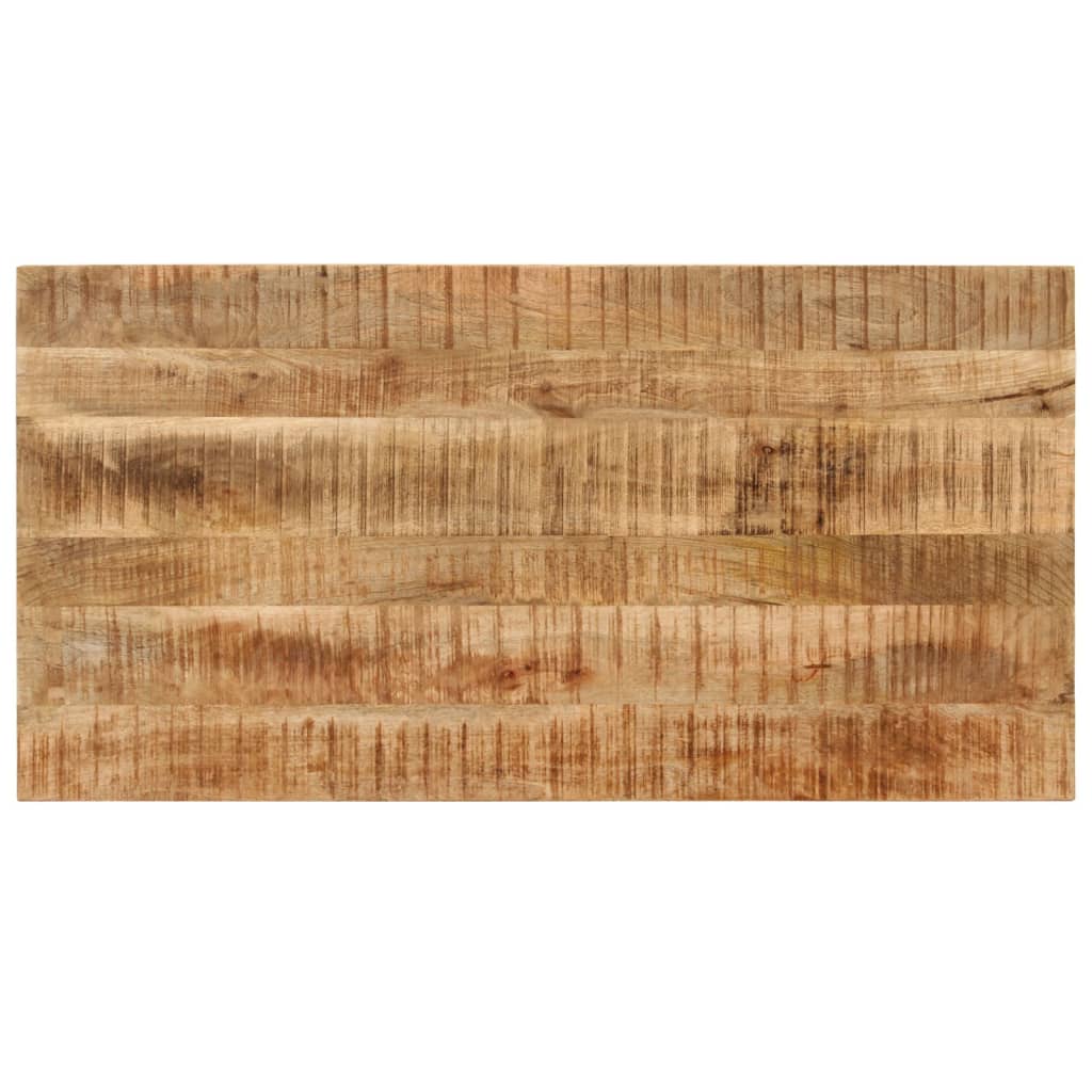 vidaXL Eettafel 82x80x76 cm massief mangohout - Aashly