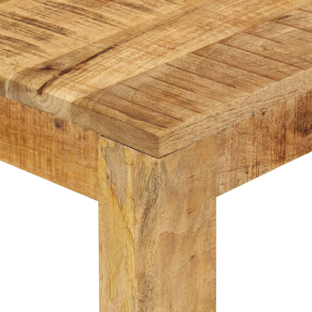 vidaXL Eettafel 82x80x76 cm massief mangohout - Aashly