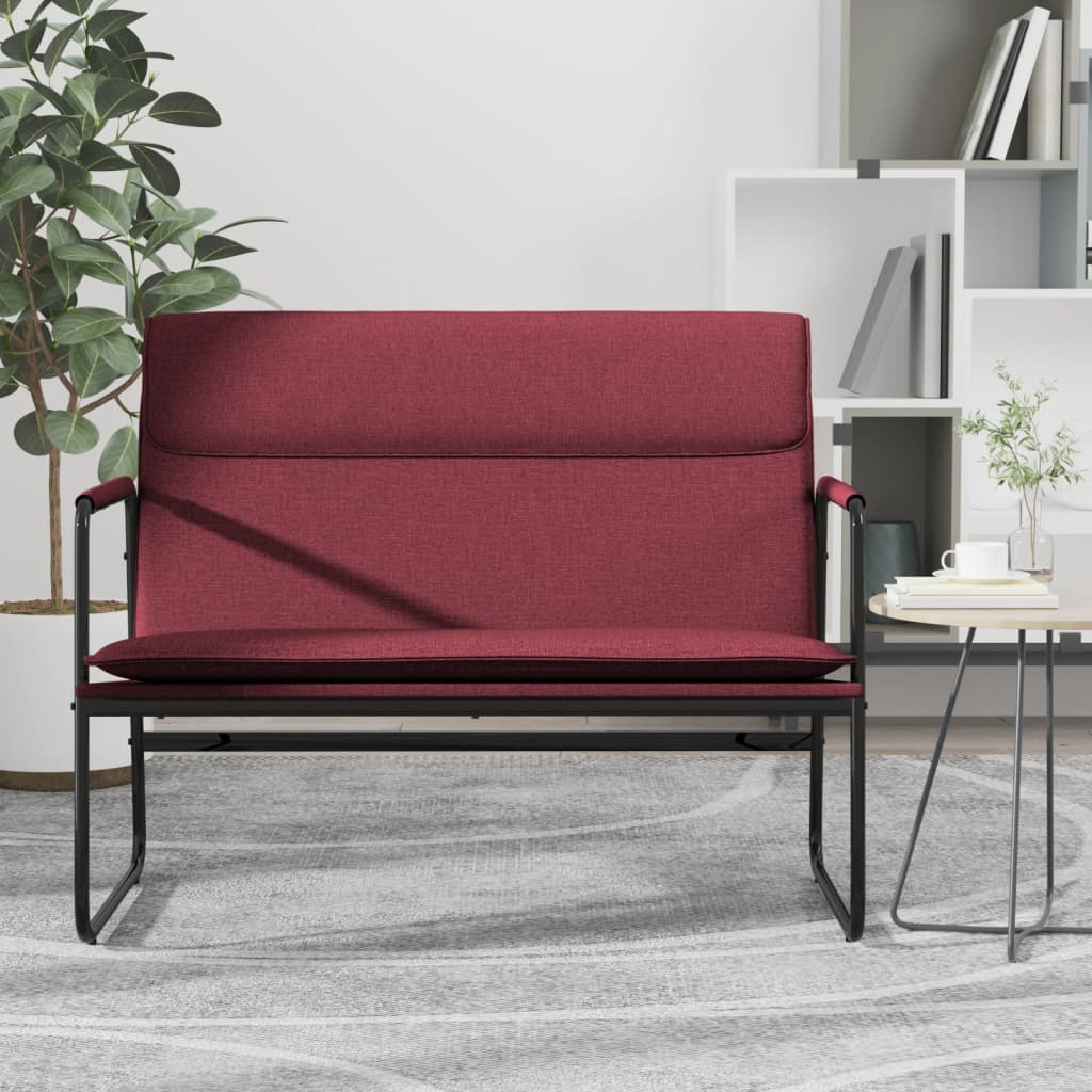 vidaXL Bankje 100x64x80 cm stof donkergrijs
