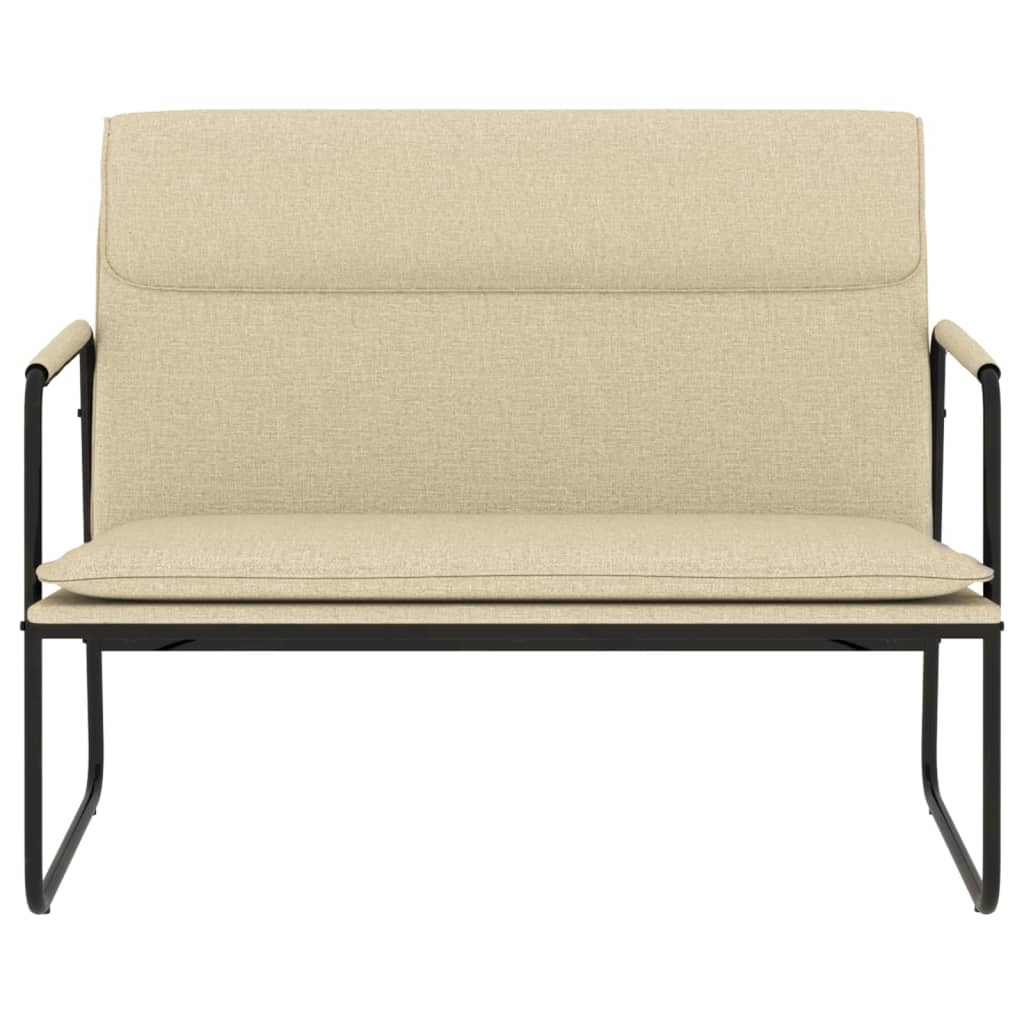 vidaXL Bankje 100x64x80 cm stof donkergrijs