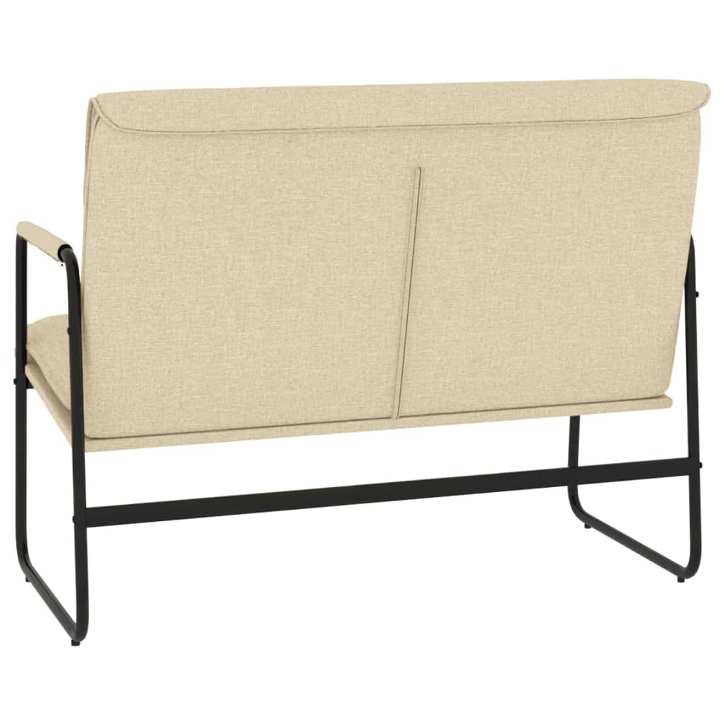 vidaXL Bankje 100x64x80 cm stof donkergrijs