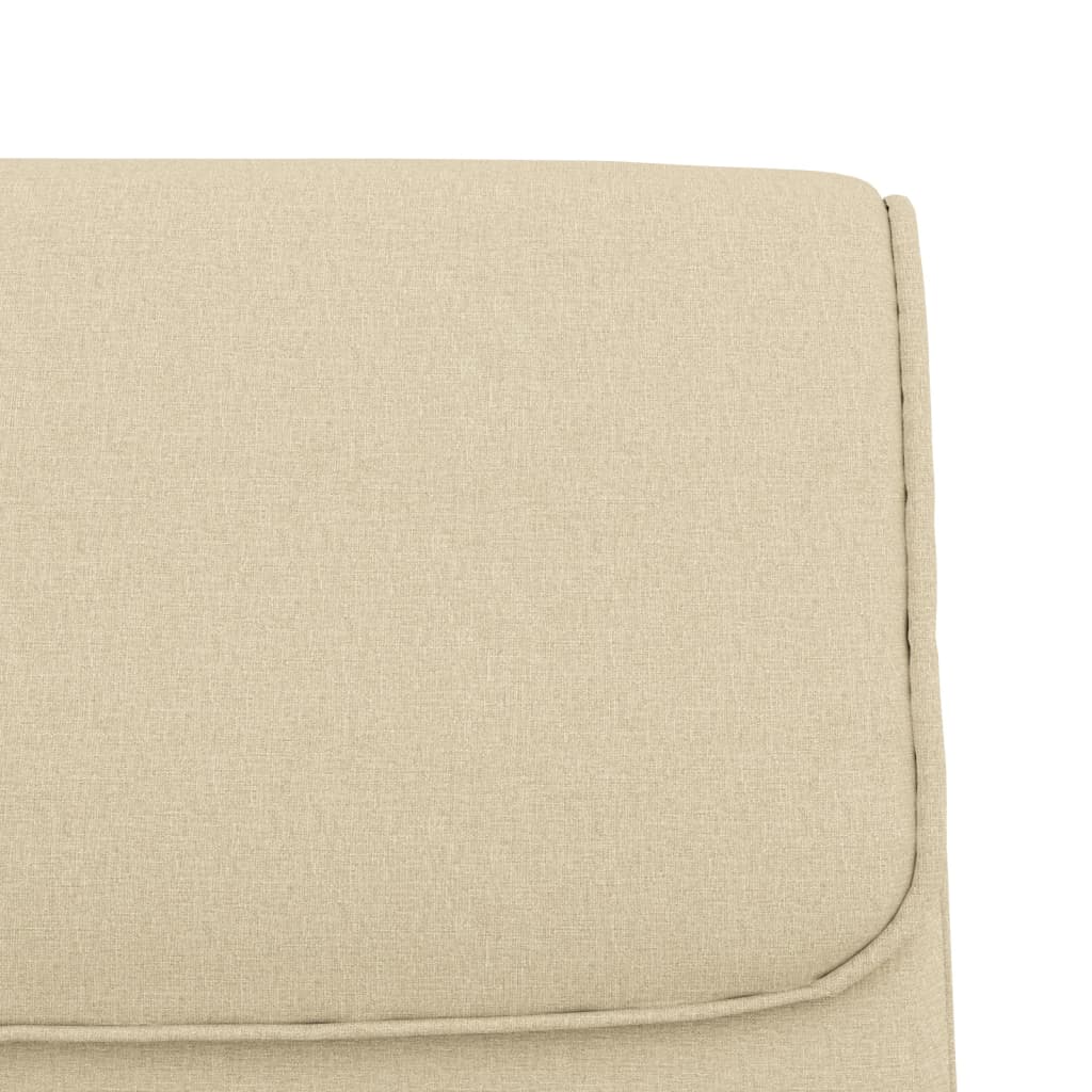 vidaXL Bankje 100x64x80 cm stof donkergrijs