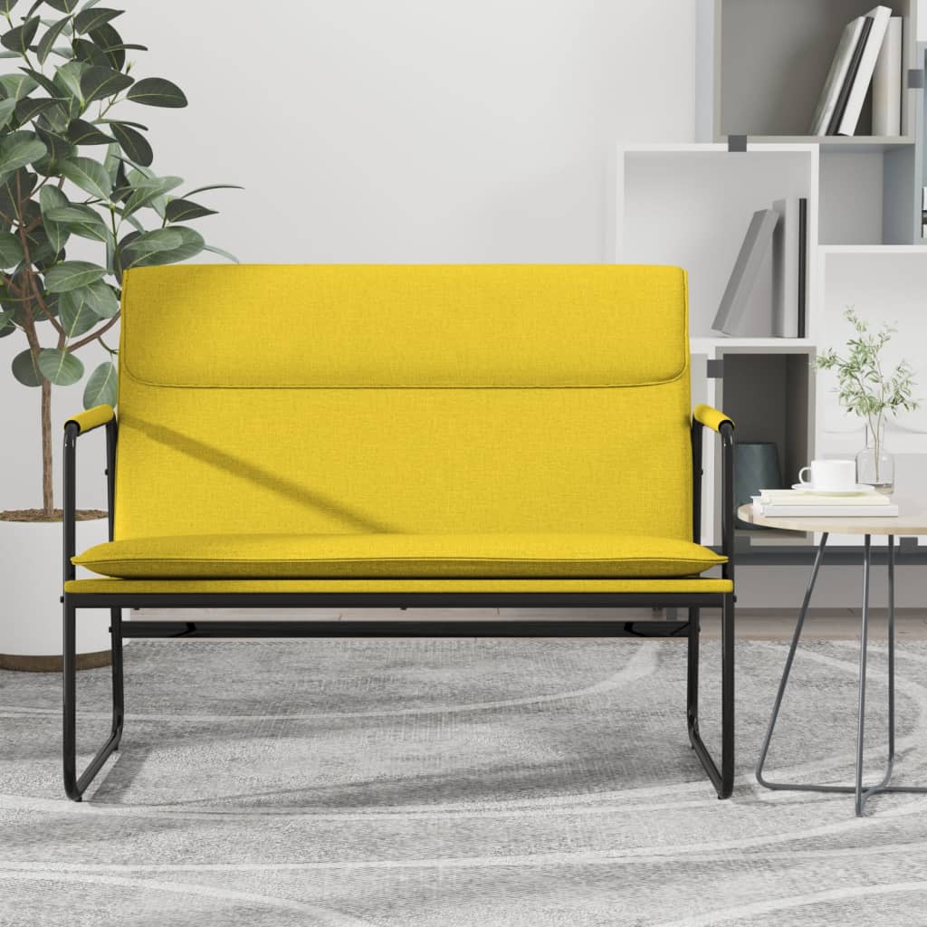 vidaXL Bankje 100x64x80 cm stof donkergrijs