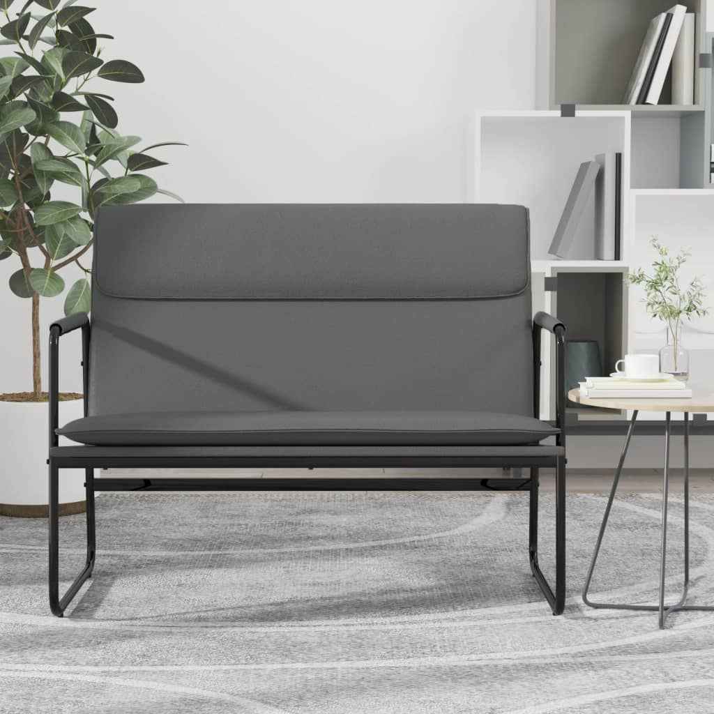 vidaXL Bankje 100x64x80 cm kunstleer zwart