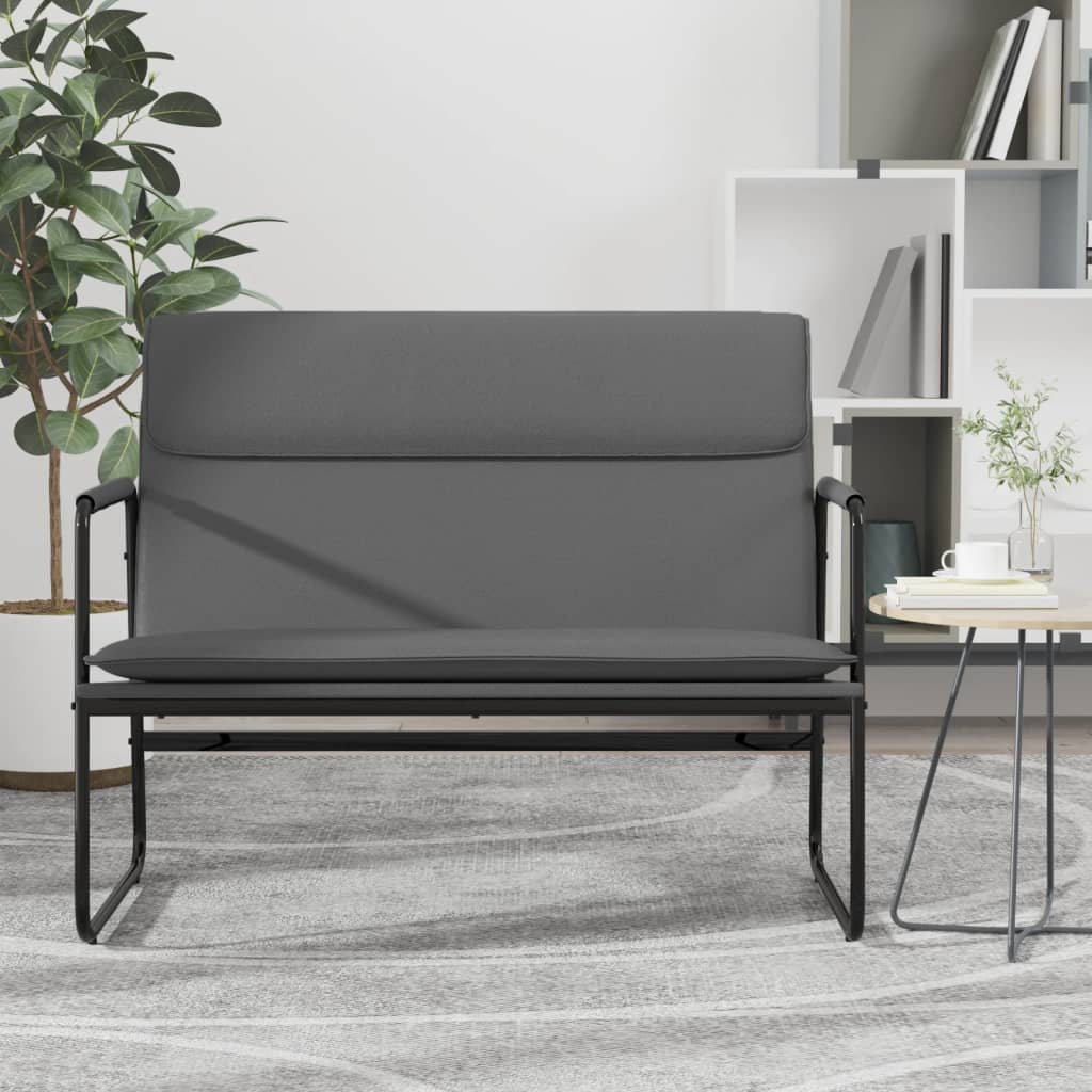 vidaXL Bankje 100x64x80 cm kunstleer zwart
