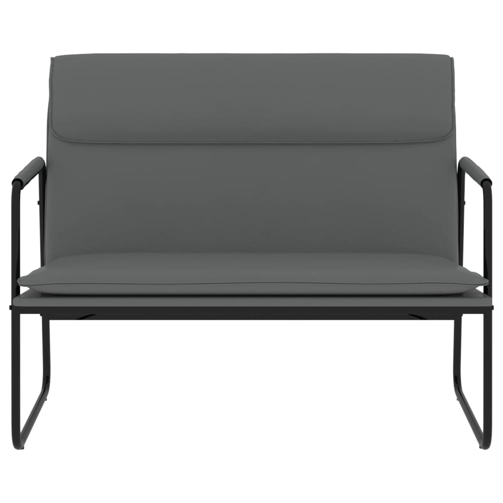 vidaXL Bankje 100x64x80 cm kunstleer zwart