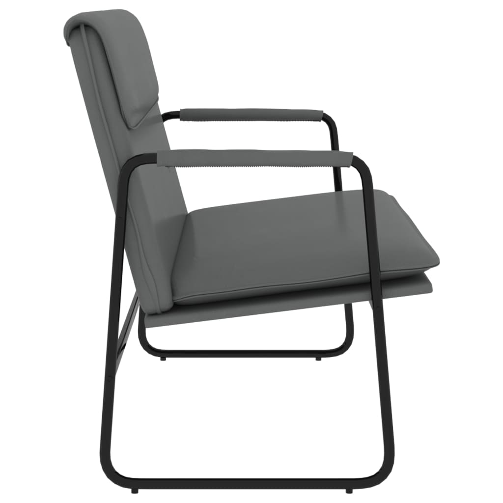 vidaXL Bankje 100x64x80 cm kunstleer zwart
