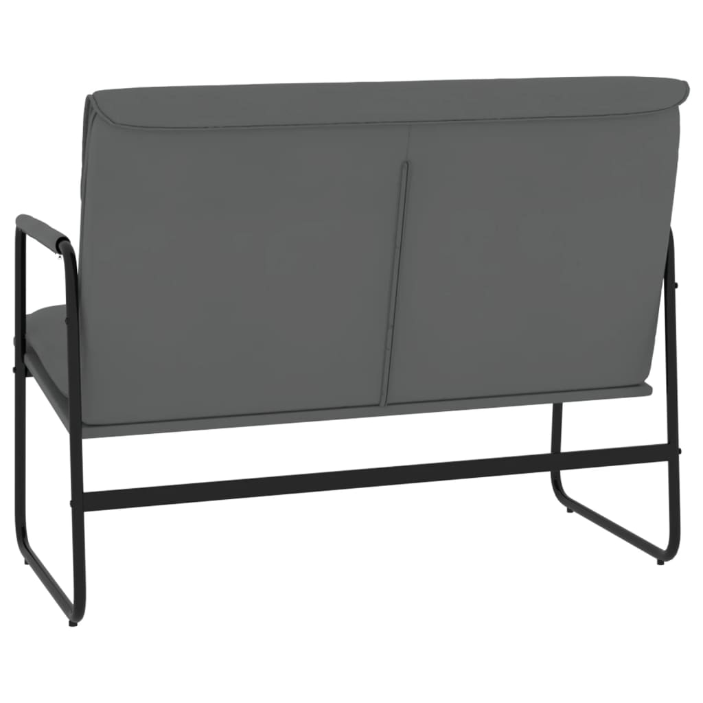 vidaXL Bankje 100x64x80 cm kunstleer zwart