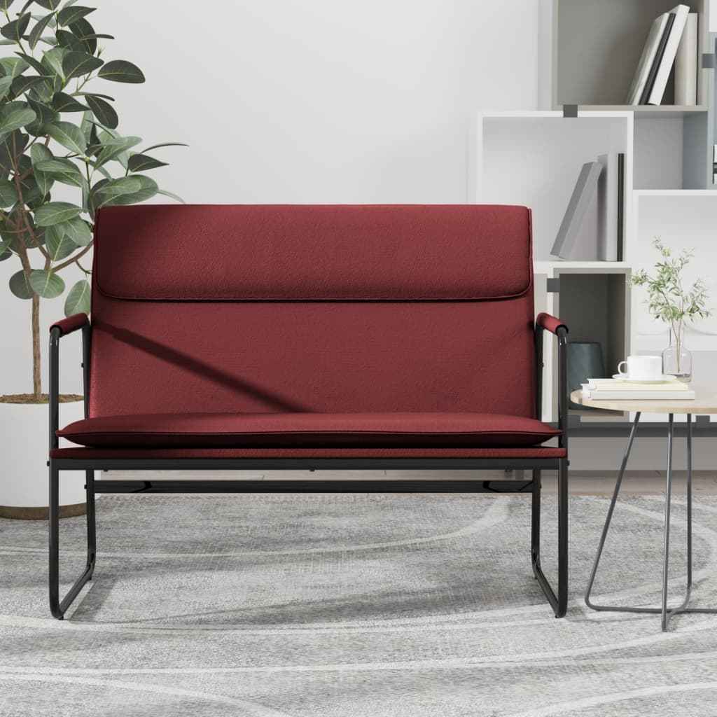 vidaXL Bankje 100x64x80 cm kunstleer zwart
