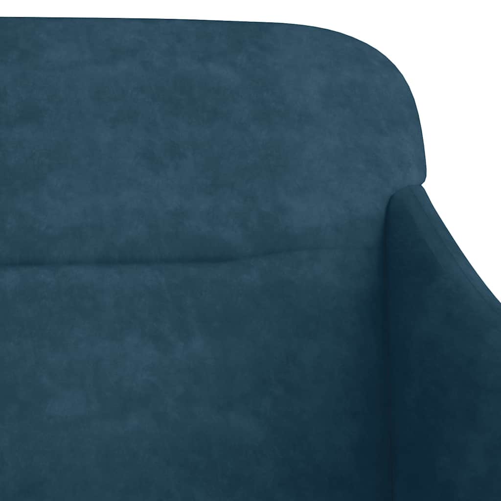 vidaXL Bankje 110x76x80 cm fluweel lichtgrijs