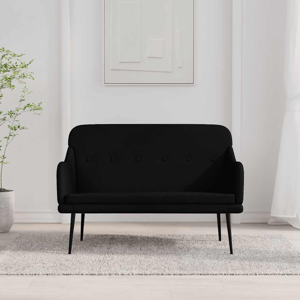 vidaXL Bankje 110x76x80 cm stof donkergrijs