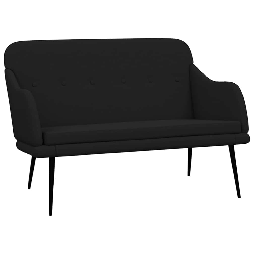 vidaXL Bankje 110x76x80 cm stof donkergrijs