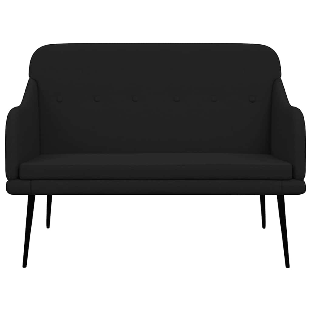 vidaXL Bankje 110x76x80 cm stof donkergrijs