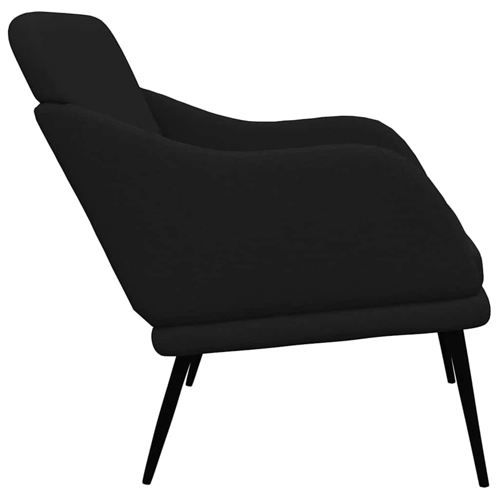 vidaXL Bankje 110x76x80 cm stof donkergrijs