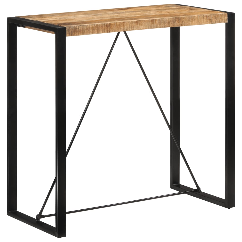 vidaXL Bartafel 60x55x110 cm massief gerecycled hout - Aashly