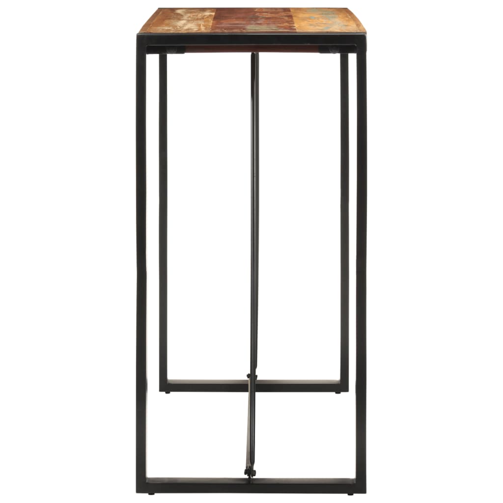 vidaXL Bartafel 60x55x110 cm massief gerecycled hout - Aashly