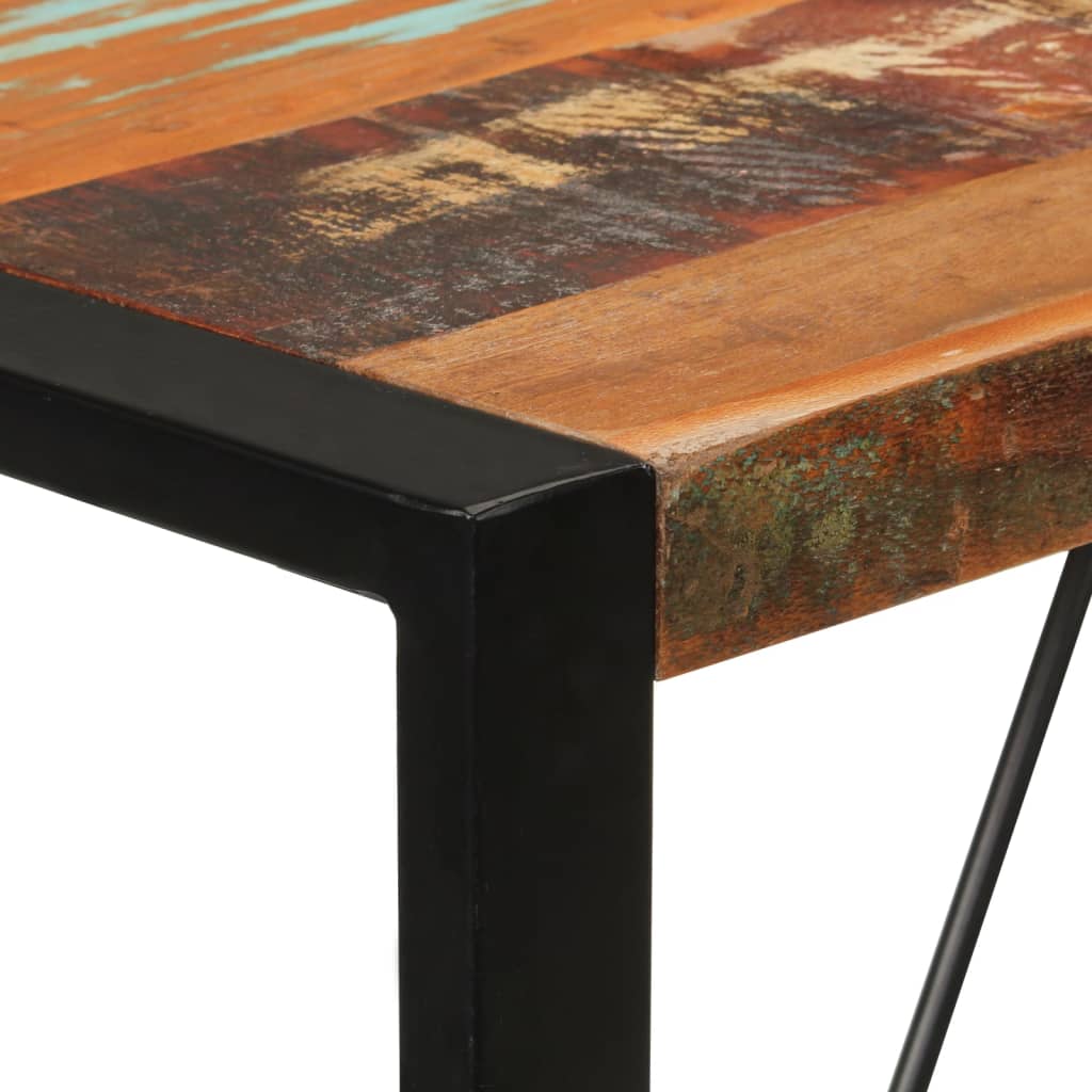 vidaXL Bartafel 60x55x110 cm massief gerecycled hout - Aashly