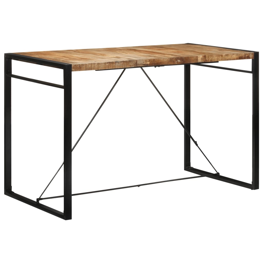 vidaXL Bartafel 60x55x110 cm massief gerecycled hout - Aashly