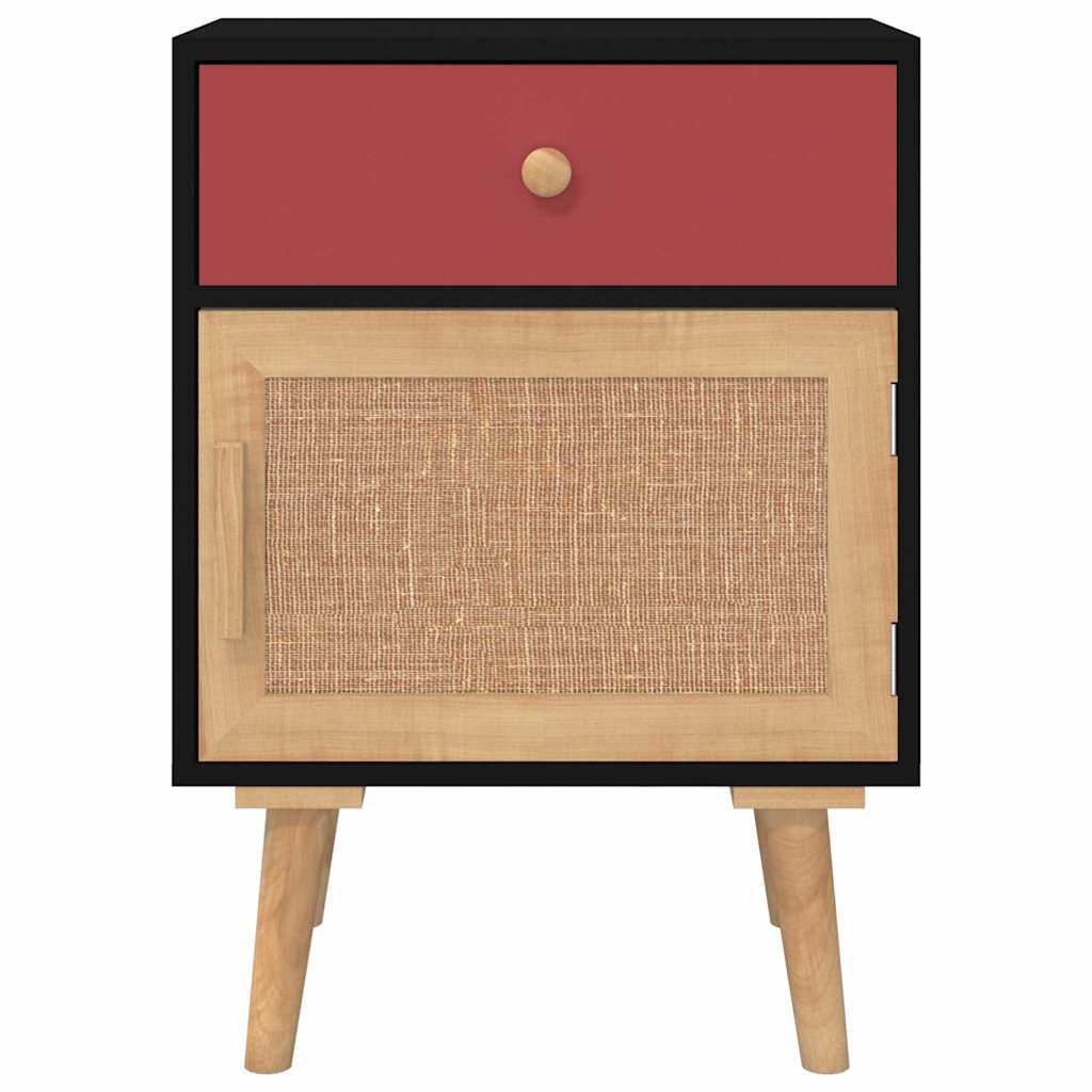 vidaXL Nachtkastjes 2 st 40x30x55 cm bewerkt hout wit