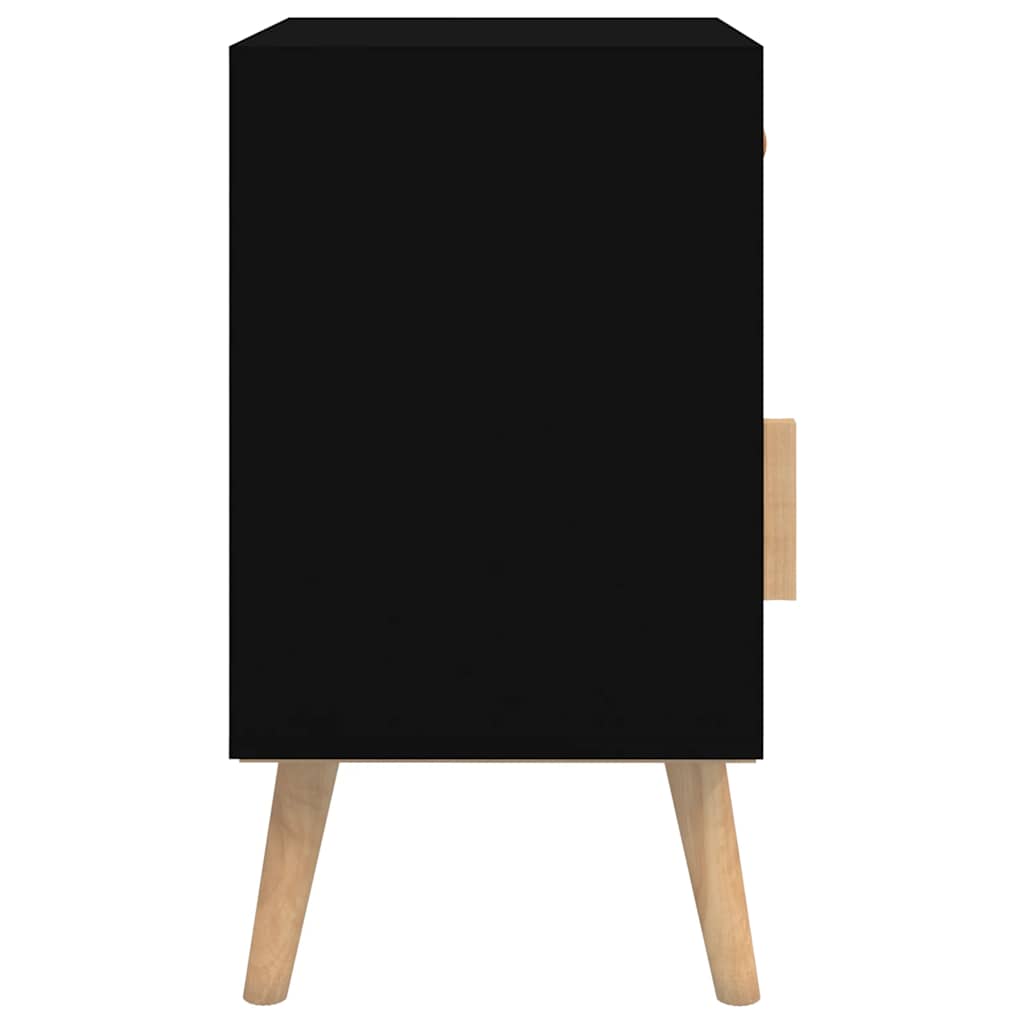 vidaXL Nachtkastjes 2 st 40x30x55 cm bewerkt hout wit