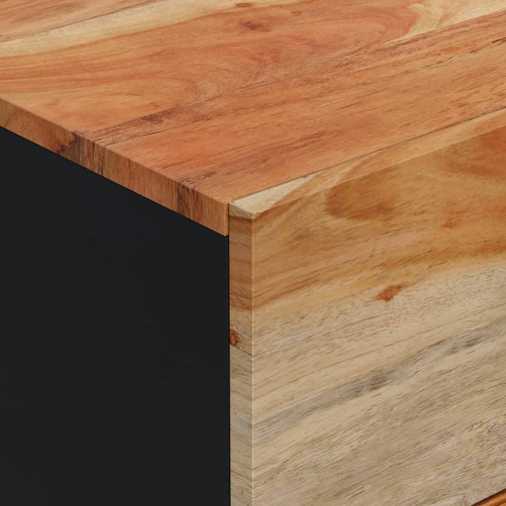vidaXL Dressoir met 3 lades 40x33,5x75 cm massief mangohout