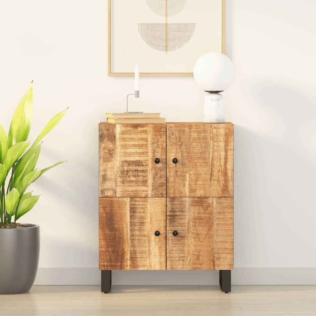 vidaXL Dressoir met 4 deuren 60x33x75 cm massief gerecycled hout