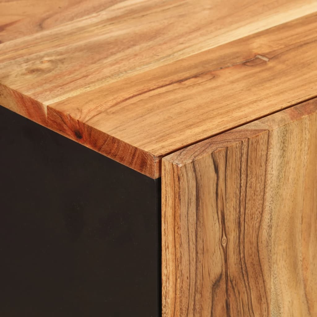 vidaXL Dressoir met 4 deuren 60x33x75 cm massief gerecycled hout