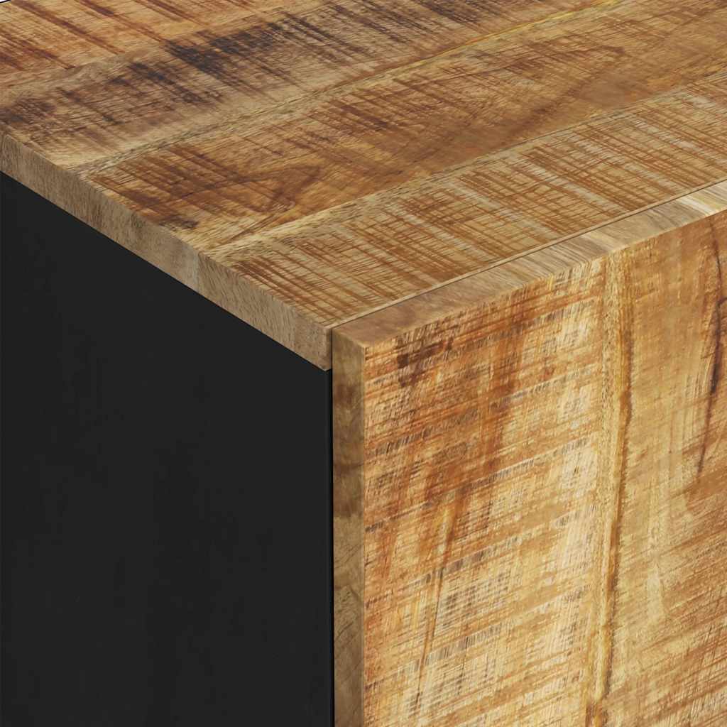 vidaXL Dressoir met 2 deuren 90x33x75 cm massief mangohout