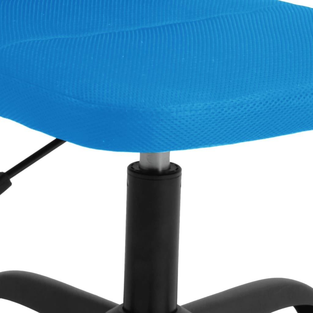 vidaXL Kantoorstoel mesh stof zwart