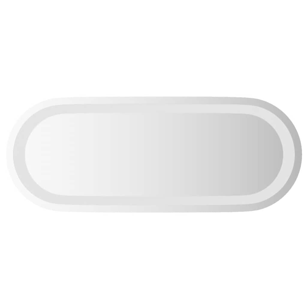 vidaXL Bathroom Mirror LED 50x20 cm oval