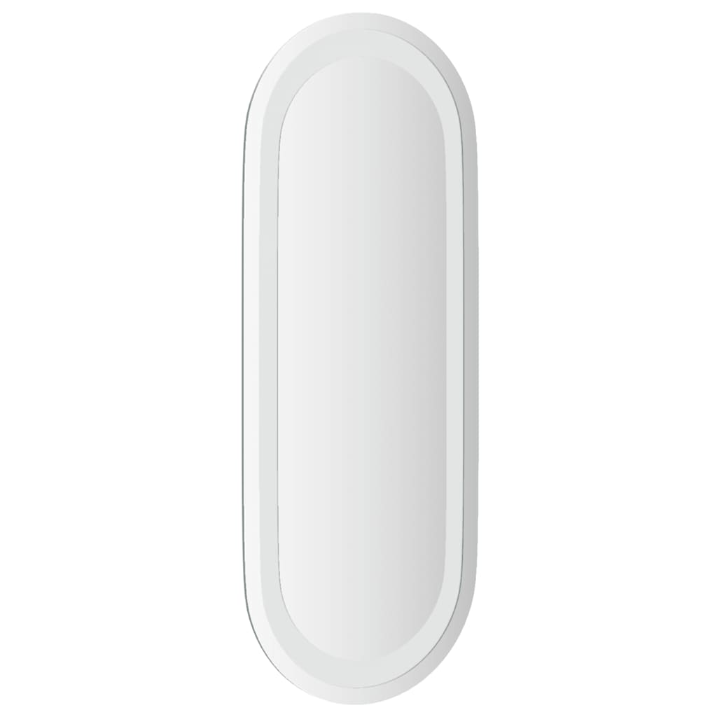 vidaXL Bathroom Mirror LED 50x20 cm oval