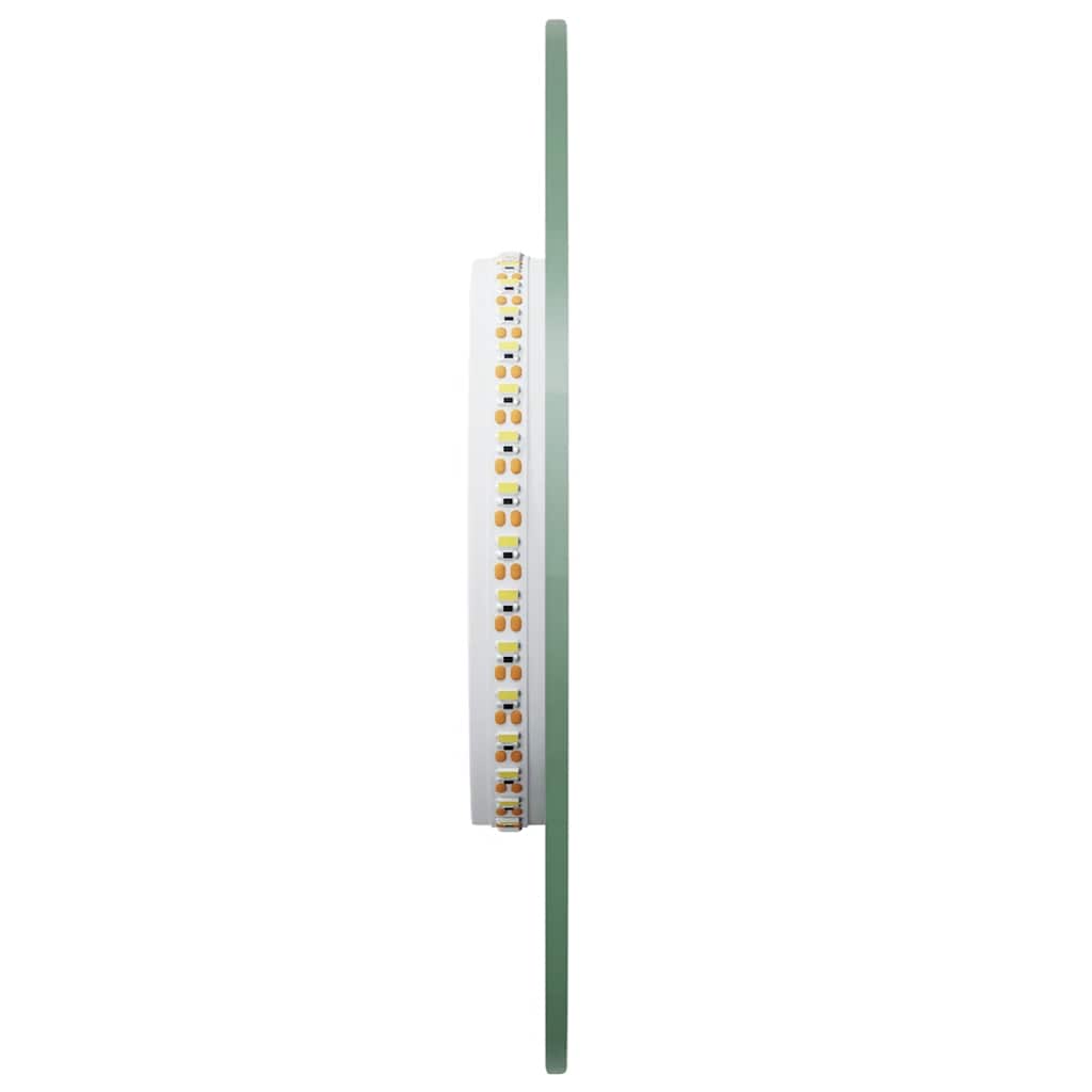 vidaXL Bathroom Mirror LED 50x20 cm oval