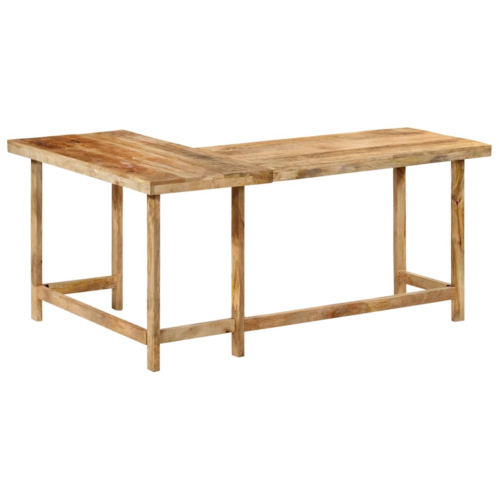 vidaXL Bureau 165x110x75 cm massief mangohout