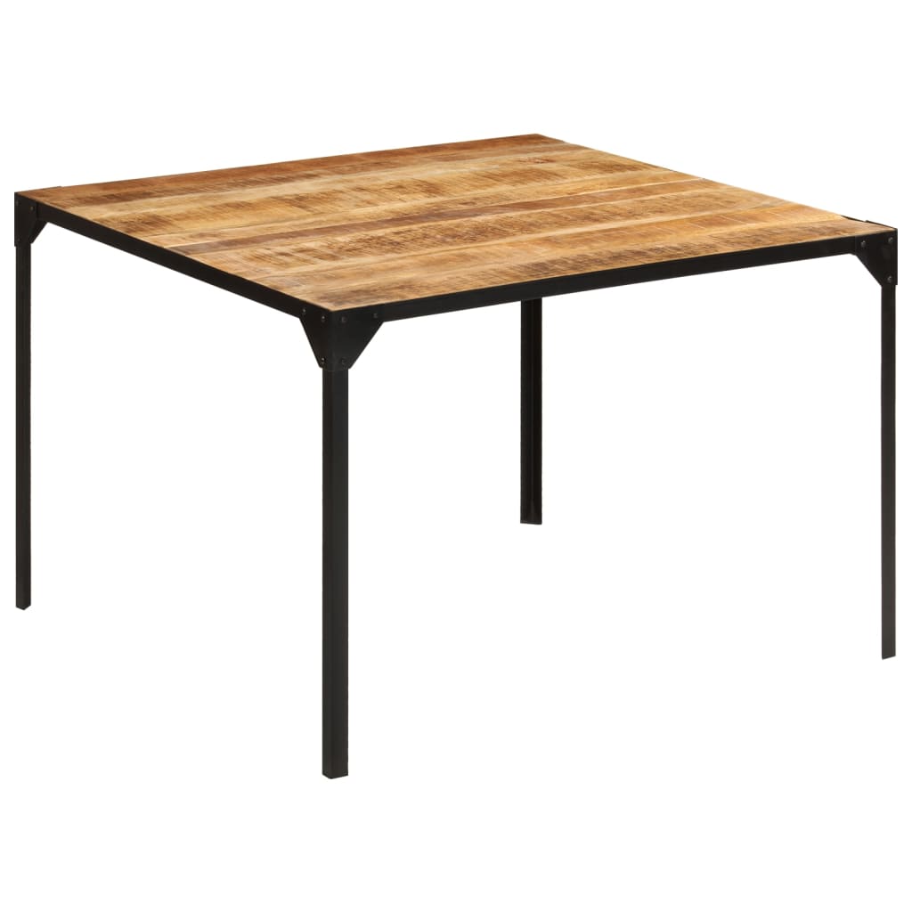 vidaXL Eettafel 140x140x76 cm massief mangohout