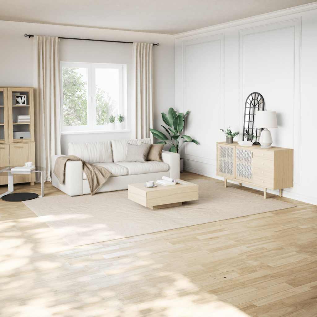 vidaXL Vloerkleed shaggy zwart 240x305 cm polyester