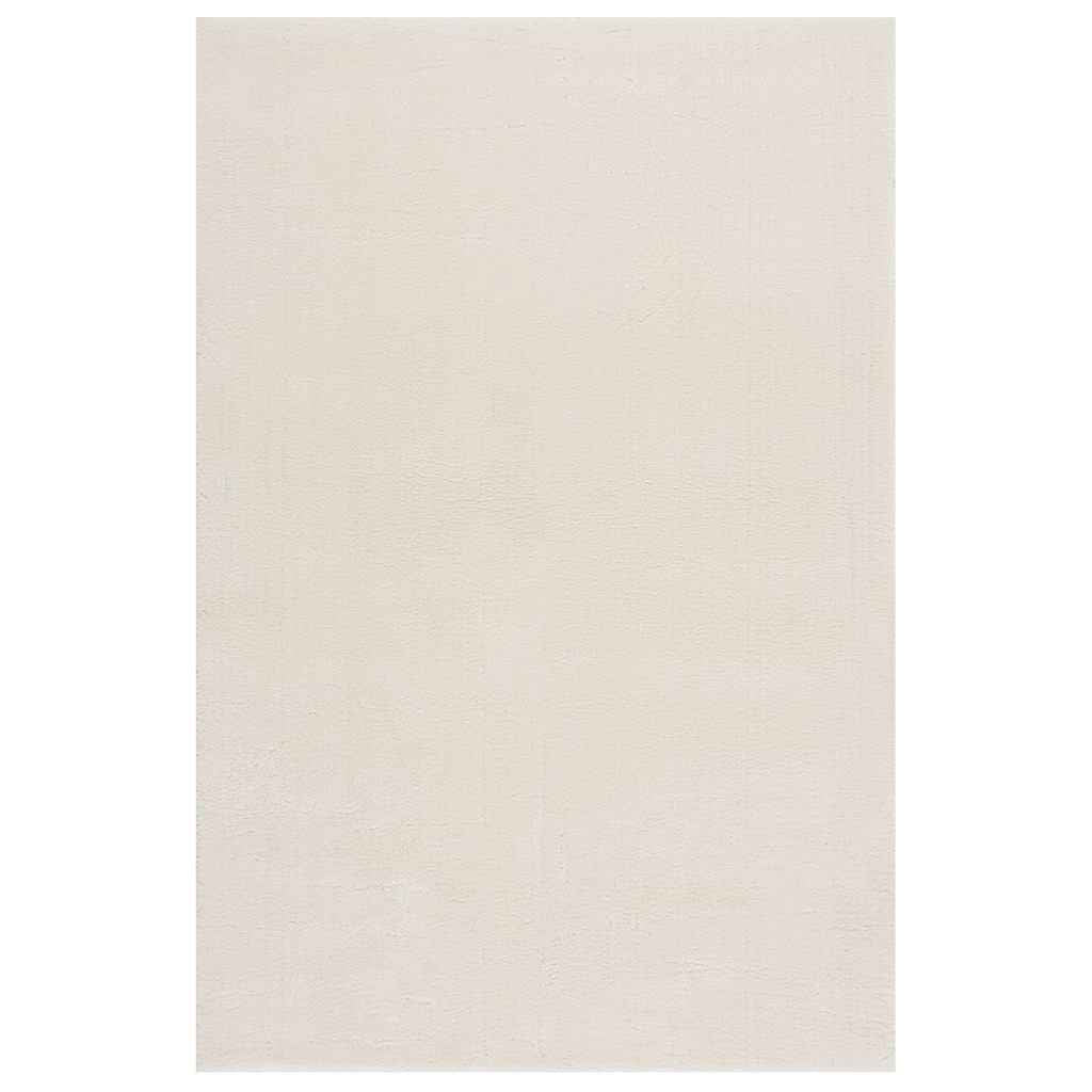 vidaXL Vloerkleed shaggy zwart 240x305 cm polyester
