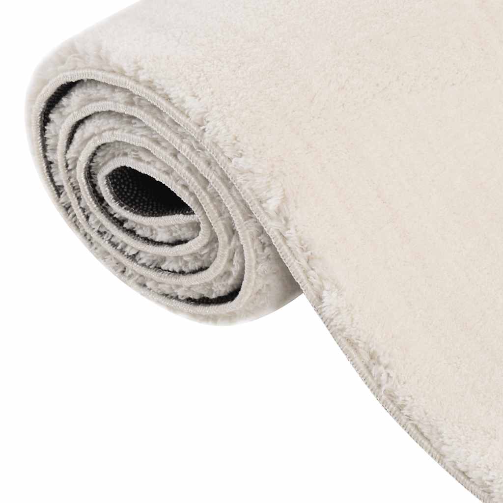 vidaXL Vloerkleed shaggy zwart 240x305 cm polyester