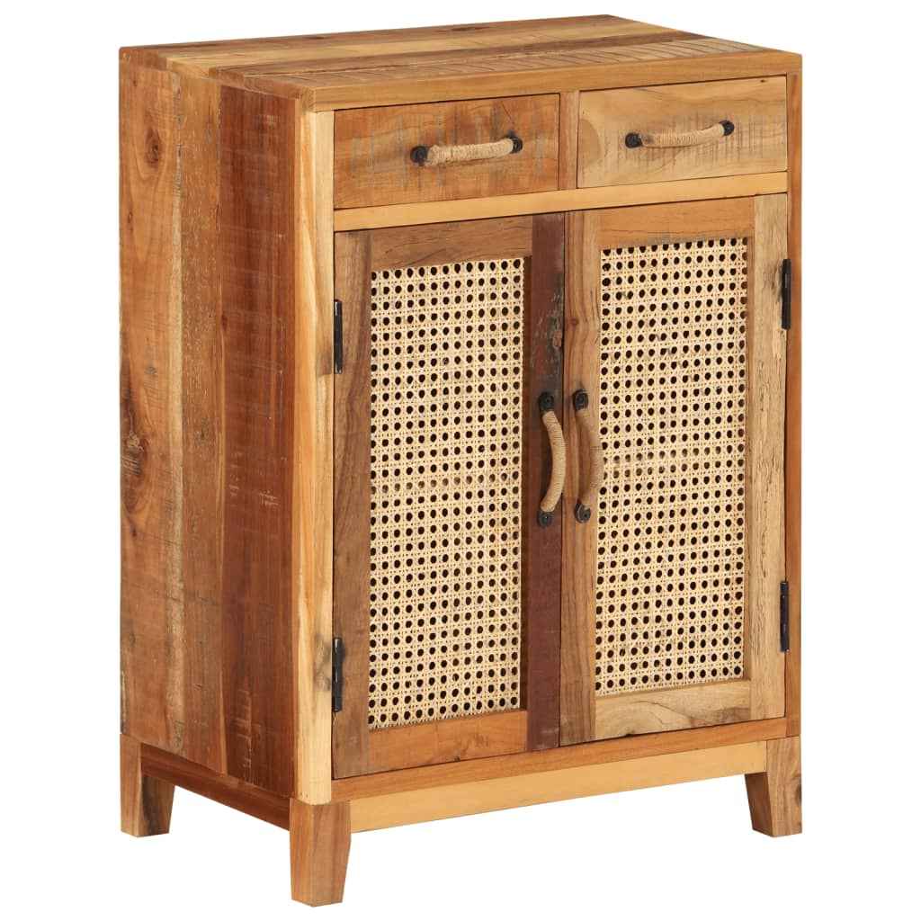 vidaXL Dressoir 65x35x75 cm massief gerecycled hout