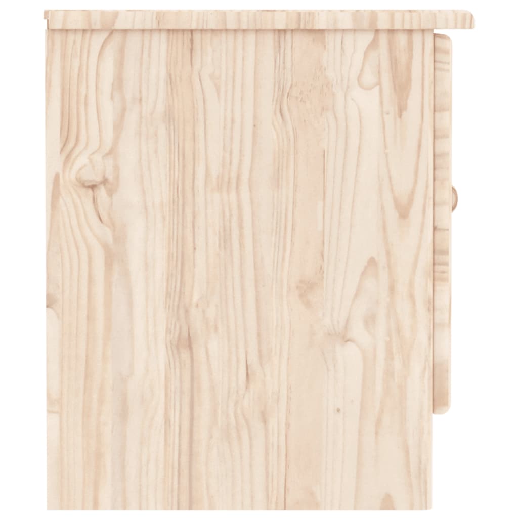 vidaXL TV-meubel ALTA 112x35x41 cm massief grenenhout