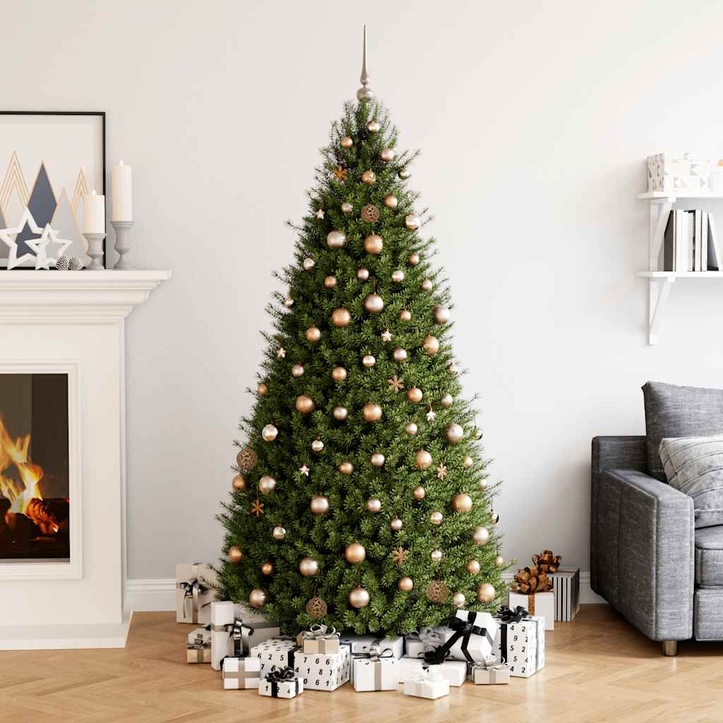 vidaXL 111-delige Kerstballenset polystyreen rood