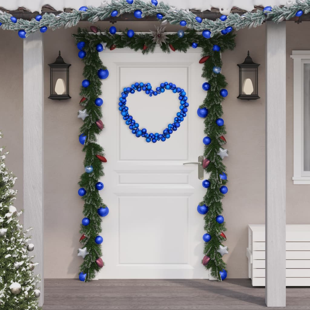 vidaXL Kerstslinger 175 cm polystyreen goudkleurig