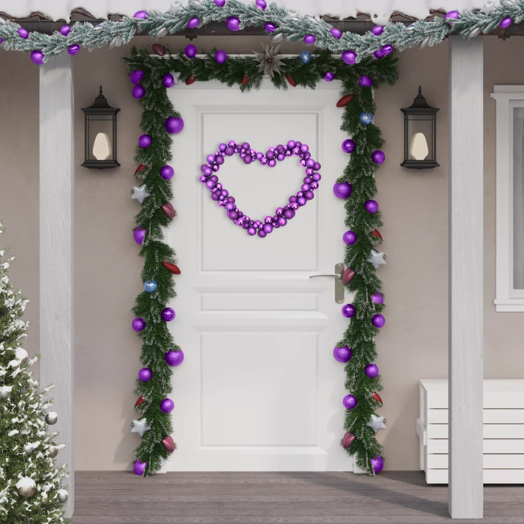 vidaXL Kerstslinger 175 cm polystyreen goudkleurig