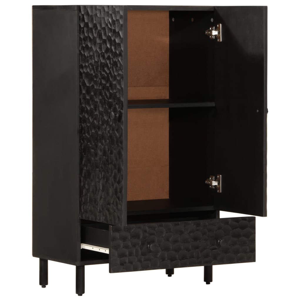 vidaXL Hoge kast 60x33x100 cm massief acaciahout
