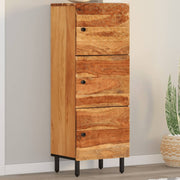 vidaXL Hoge kast 40x33x110 cm massief acaciahout